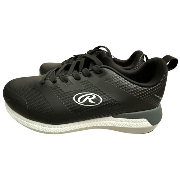 Rawlings Other - Rawlings Mens Black Coolflo Athletic Turf Shoes Size 6.5D Man Made Baseball NWOB
